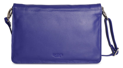 Olivia Leather Crossbody Bag - Bascora