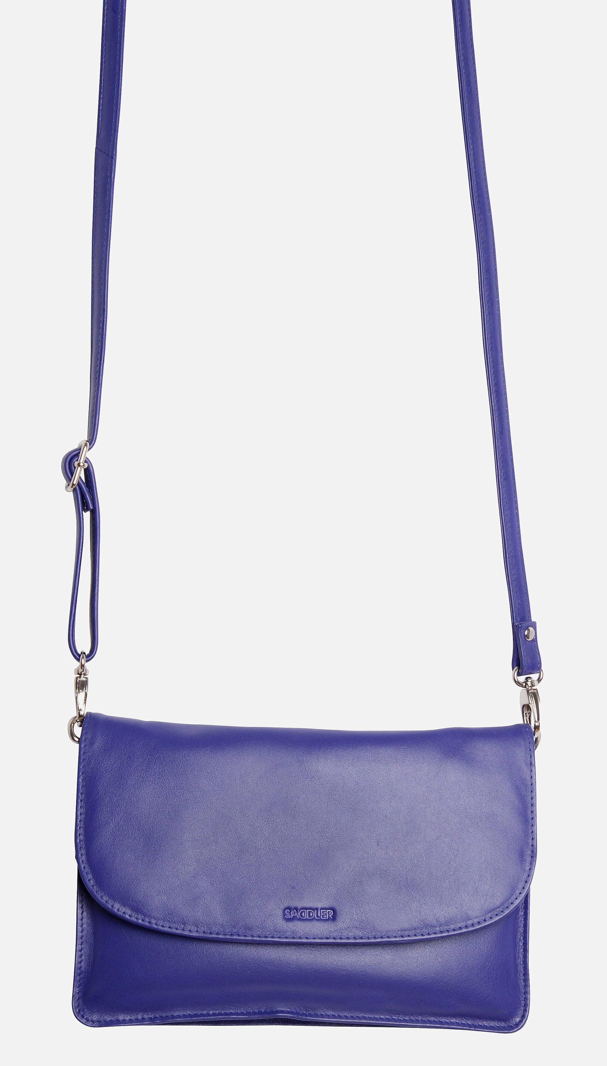 Olivia Leather Crossbody Bag - Bascora