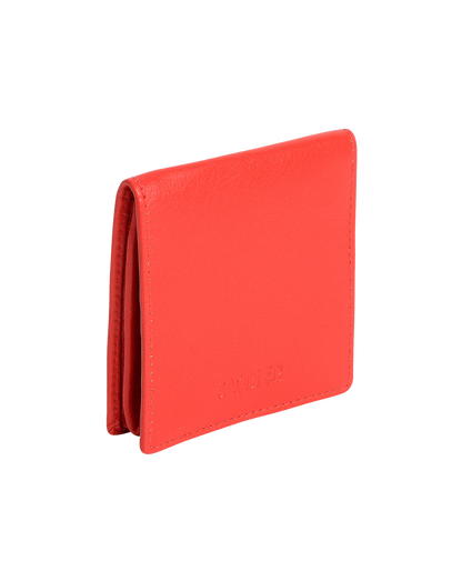 Poppy Leather Mini Tray Purse - Bascora