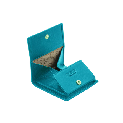 Poppy Leather Mini Tray Purse - Bascora
