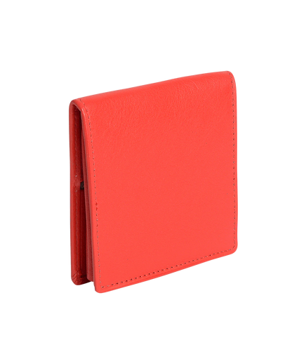 Poppy Leather Mini Tray Purse - Bascora