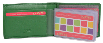 Robyn RFID Leather Card Wallet - Bascora