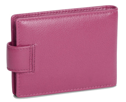 Robyn RFID Leather Card Wallet - Bascora