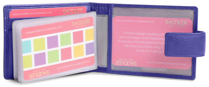 Robyn RFID Leather Card Wallet - Bascora