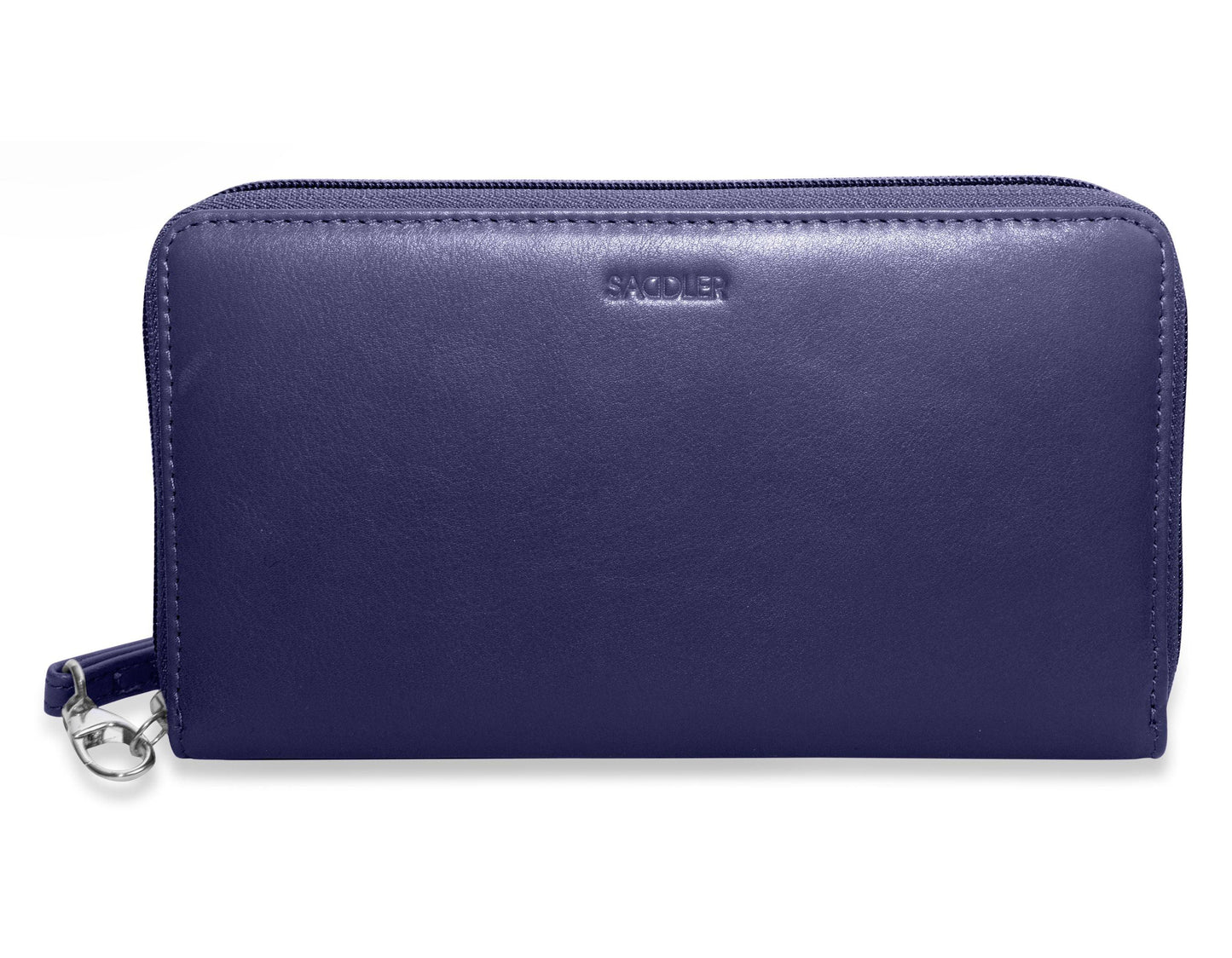 Sophia RFID Leather Zip Around Purse - Bascora