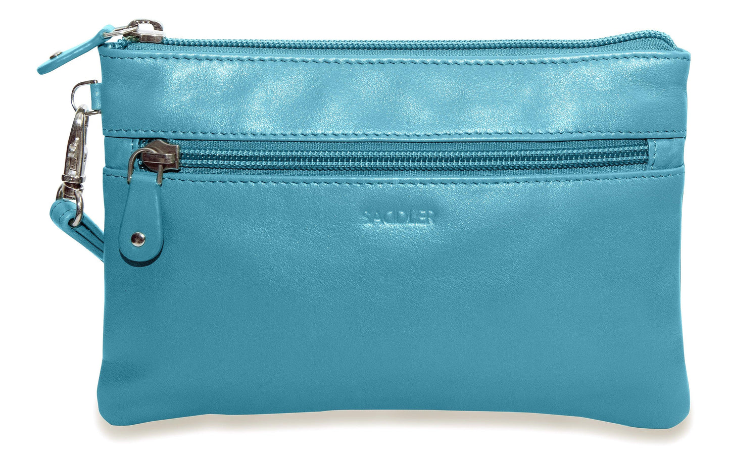 Scarlett RFID Leather Mini Clutch - Bascora